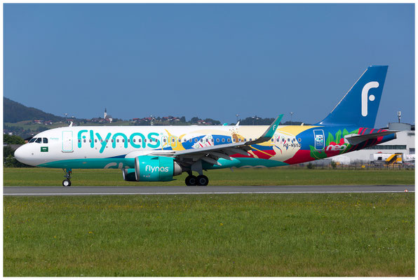FlyNas / Airbus A320N / HZ-NS52 / 25.06.2023 / © Berni Müller