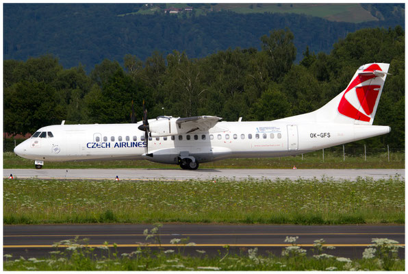 Czech Airlines (CSA) / ATR 72-500 / OK-GFS / 13.07.2014 / © Berni Müller 