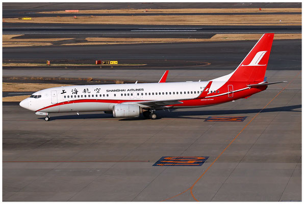Shanghai Airlines / Boeing 737-800 WL / B-1948 / 14.03.2025 / © Martin Hackl