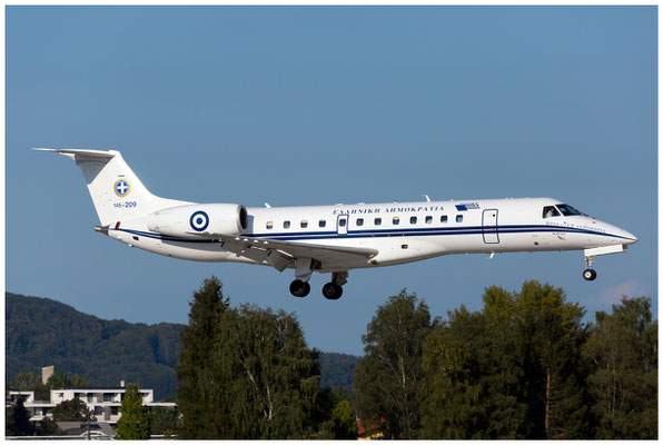 Greece - Air Force / Embraer ERJ-135LR / 145-209 / 19.09.2018 / © Berni Müller