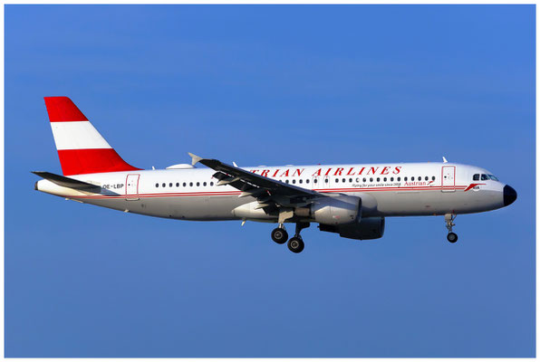 Austrian Airlines / Airbus A320-200 / OE-LBP / 07.05.2018 / © Berni Müller