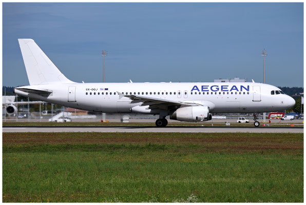 Aegean Airlines / Airbus A320-200 / SX-DGJ / 04.09.2025 / © Martin Hackl