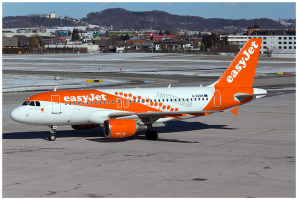 EasyJet / Airbus A319-100 / G-EZDN / 08.02.2019 / © Berni Müller