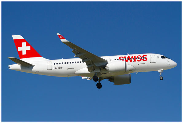 Swiss / Bombardier CS100 / HB-JBB / 24.08.2016 / © Berni Müller