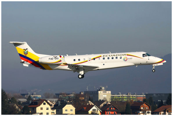 Ecuador - Air Force  Embraer ERJ-135BJ Legacy 600  / FAE-051 / 25.11.2011 / © Berni Müller