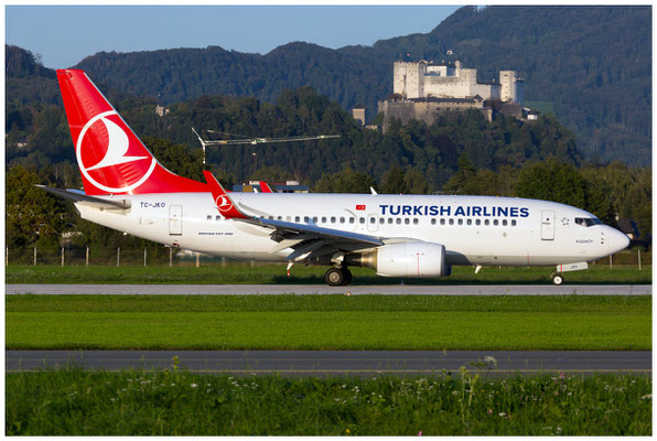 Turkish Airlines / Boeing 737-700WL / TC-JKO / 20.09.2018 / © Berni Müller
