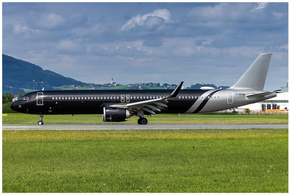 Titan Airways / Airbus A321-200 Neo / G-OATW / 14.07.2024 / © Berni Müller