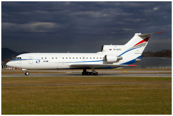 Irkut (OAK) / Yakovlev Yak-42D / RA-42412 / 11.01.2014 / © Berni Müller