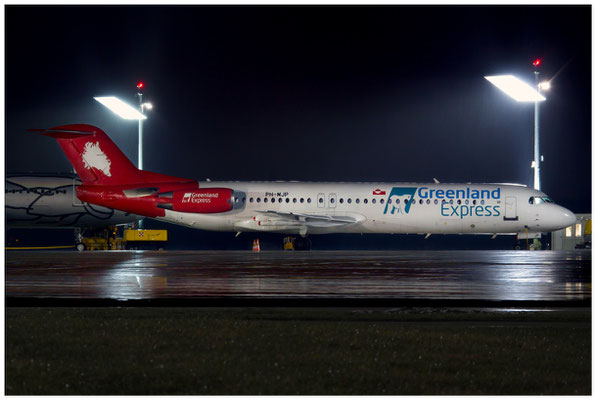 Greenland Express / Fokker 100 / PH-MJP / 17.01.2015 / © Berni Müller