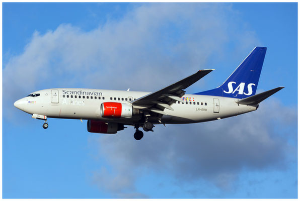 Scandinavian Airlines (SAS) / Boeing 737-700 / LN-RRM / 25.11.2017 / © Berni Müller