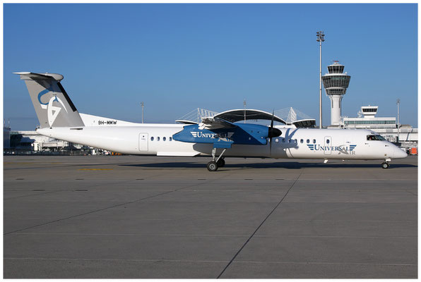 Universal Air / DHC-8 Q400 / 9H-MMW / 28.07.2024 / © Martin Hackl