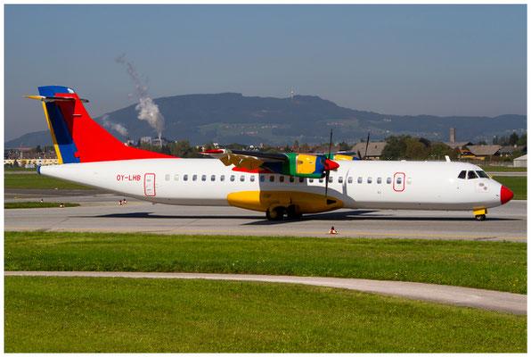 Danish Air Transport / ATR 72-200 / OY-LHB / 03.10.2013 / © Berni Müller