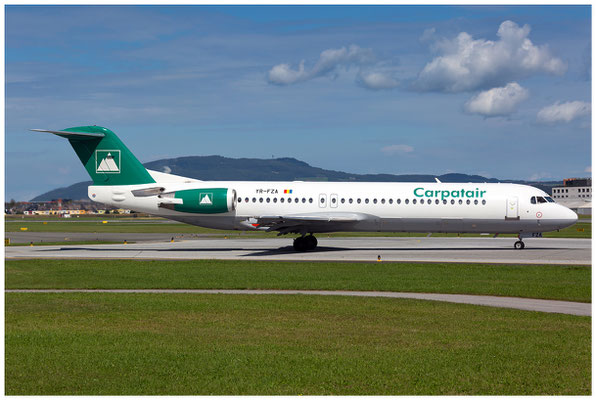 Carpatair / Fokker 100 / YR-FZA / 04.09.2022 / © Berni Müller 