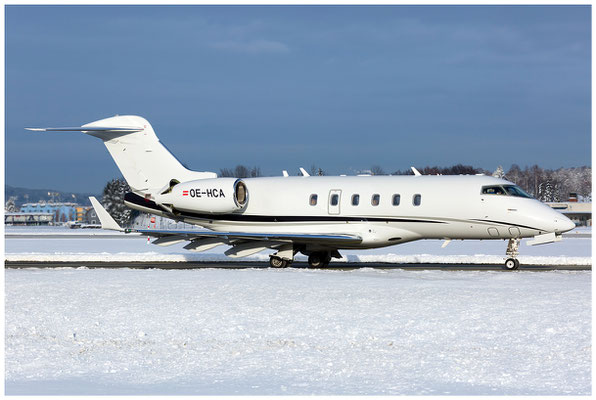 AWAG / Bombardier Challenger 300 / OE-HCA / 11.01.2019 / © Berni Müller