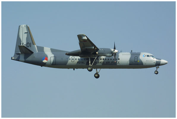 Royal Netherland Air Force / Fokker 50 / U-01 / 06.08.2003 / © Martin Hackl