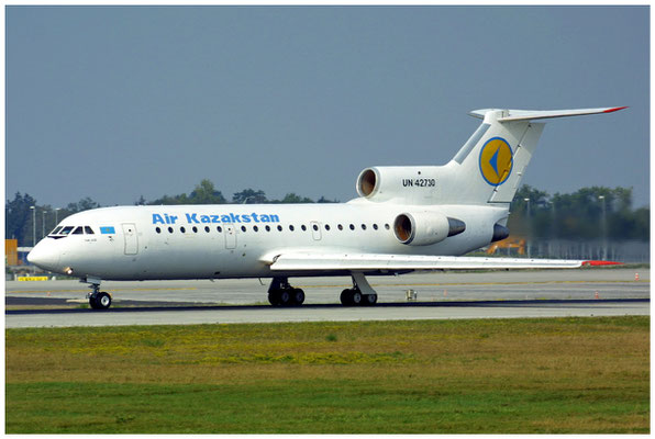 Air Kazakstan / Yak-42 D / UN-42730 / 16.08.2003 / © Martin Hackl
