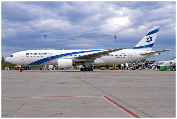 EL AL Israel Airlines / Boeing 777-200 / 4X-ECB / 01.06.2025 / © Martin Hackl