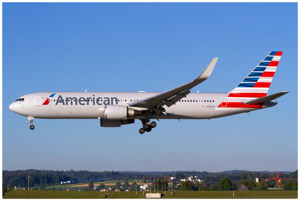 American Airlines / Boeing 767-300ER (WL) / N346AN / 24.08.2016 / © Berni Müller