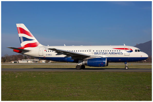 British Airways / Airbus A319-100 / G-DBCJ / 26.02.2016 / © Berni Müller