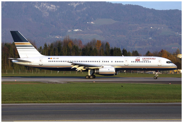 Privilege Style / Boeing 757-200 / EC-ISY / 09.11.2011 / © Berni Müller