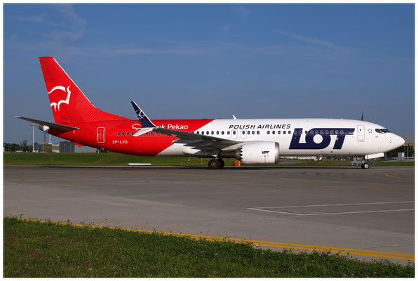 LOT Polish Airlines / Boeing 737-8 Max / SP-LVG / 18.07.2024 / © Martin Hackl