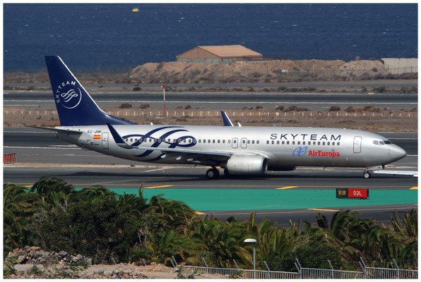 Air Europa / Boeing 737-800WL / EC-JHK / 20.08.2012 / © Eva Maria Müller