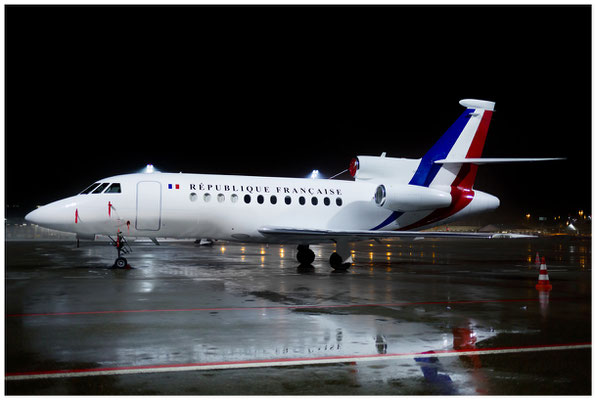 République Française / Falcon 900 / F-RAFQ / 16.02.2018 / © Berni Müller