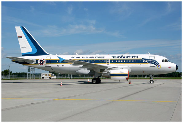 Royal Thai Air Force / Airbus A319-100 CJ / HS-TYR / 25.08.2010 / © Martin Hackl