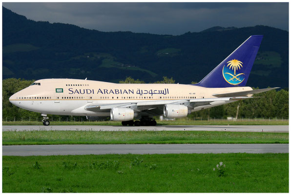 Saudi Arabian Royal Flight / Boeing 747SP / 