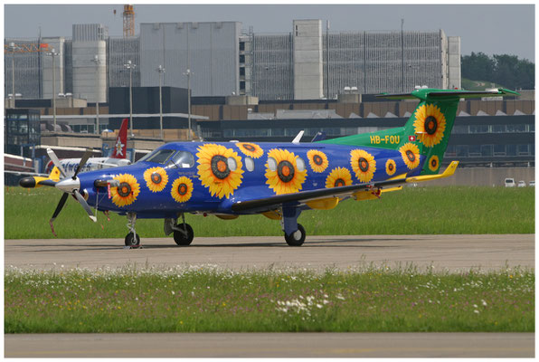 Executive Jet Aviation / Pilatus PC-12 / HB-FOU / 11.05.2003 / © Martin Hackl