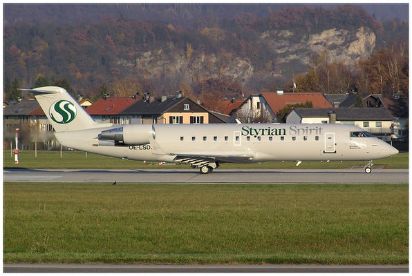Styrian Spirit / Canadair CRJ-200LR / OE-LSD / 02.11.2003 / © Berni Müller