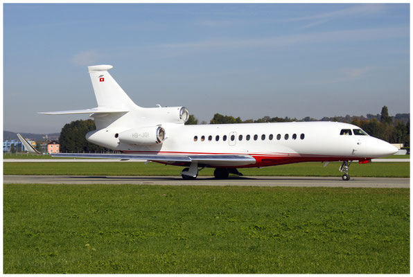Rabbit Air / Dassault Falcon 7X / HB-JGI / 09.10.2010 / © Berni Müller