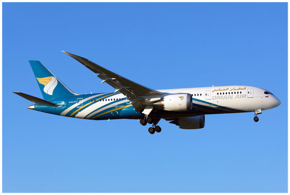 Oman Air / Boeing 787-8 / A4O-SY / 25.08.2016 / © Berni Müller