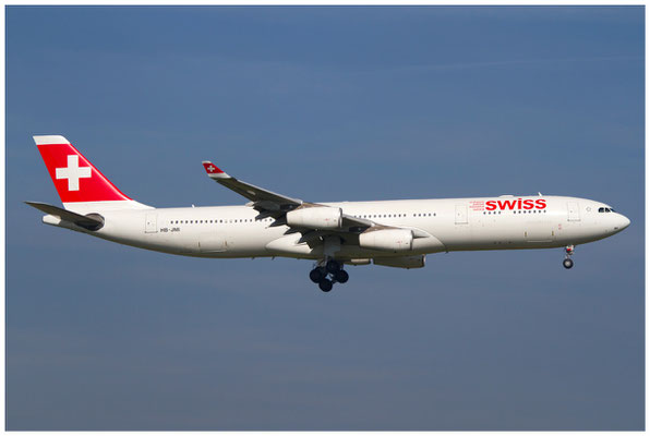 Swiss / Airbus A340-300 / HB-JMI / 24.09.2013 / © Berni Müller