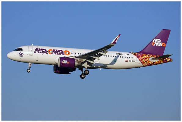 Air Cairo / Airbus A320-200 Neo / SU-BUZ / 29.04.2025 / © Martin Hackl