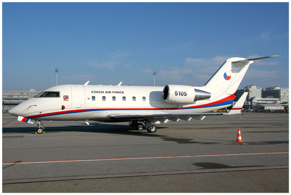 Czech Air Force / Challenger 601 / 5105 / 10.02.2008 / © Martin Hackl
