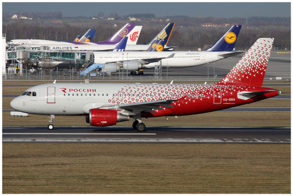 Rossiya Airlines / Airbus A319-100 / VQ-BBA / 09.12.2016 / © Martin Hackl