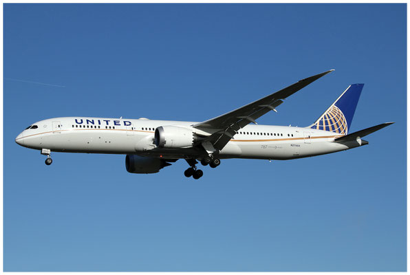 United Airlines / Boeing 787-9 / N27964 / 26.11.2017 / © Martin Hackl