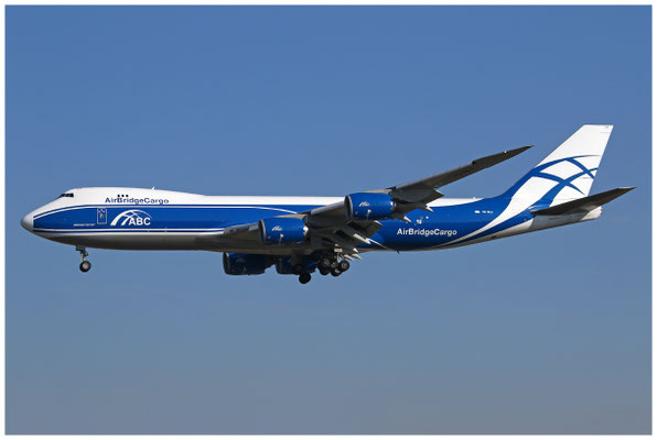 AirBridge Cargo / Boeing 747-8 F / VQ-BLQ / 02.04.2020 / © Martin Hackl