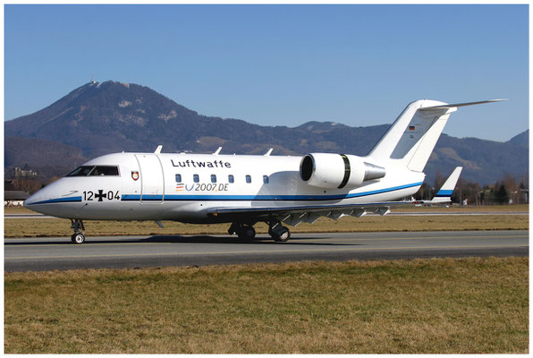 German Air Force / Canadair Challenger 601 / 12+04 / 17.02.2007 / © Berni Müller