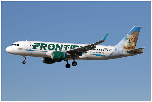 Frontier Airlines / Airbus A320-200 SL / N232FR / 23.10.2019 / © Martin Hackl