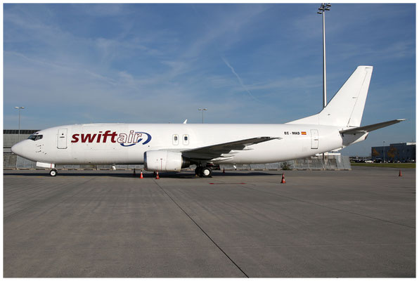 Swiftair / Boeing 737-400 F / EC-MAD / 13.10.2017 / © Martin Hackl