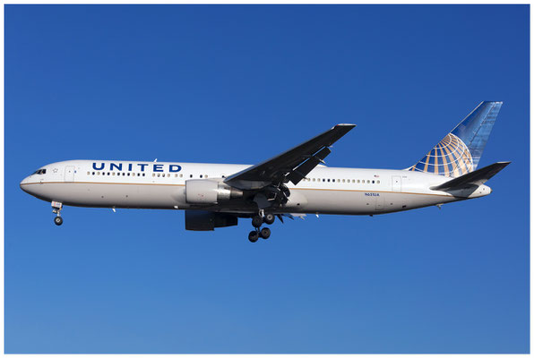 United Airlines / Boeing 767-300WL / N651UA / 25.11.2017 / © Berni Müller