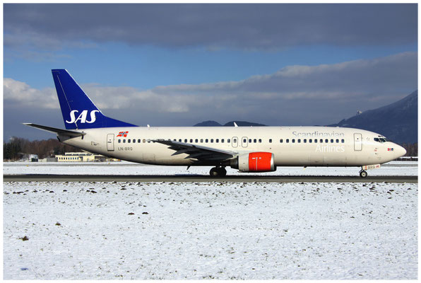 SAS Norge / Boeing 737-400 / LN-BRQ / 22.01.2011 / © Berni Müller