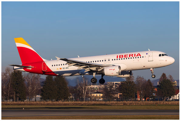 Iberia / Airbus A320-200 / EC-IEG / 28.12.2024 / © Berni Müller