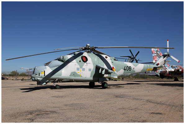 DDR / Mil MI-24 D Hind / 406 / 01.11.2019 / © Martin Hackl