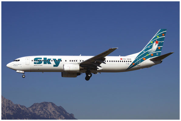 Sky Airlines / Boeing 737-800 / TC-SKH / 09.07.2010 / © Berni Müller