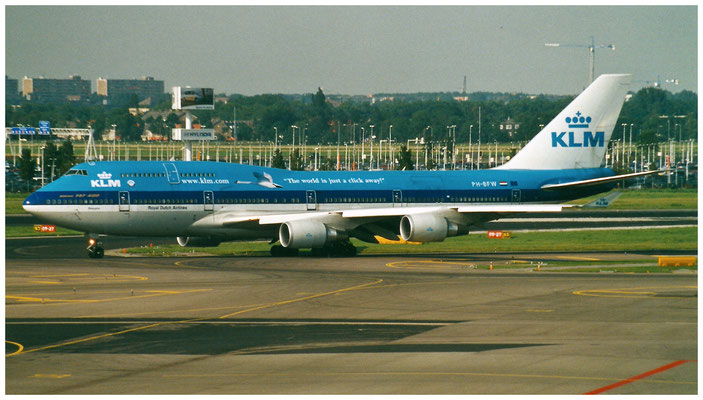 KLM Royal Dutch Airlines / Boeing 747-400 M / PH-BFW / 17.08.2002 / © Martin Hackl