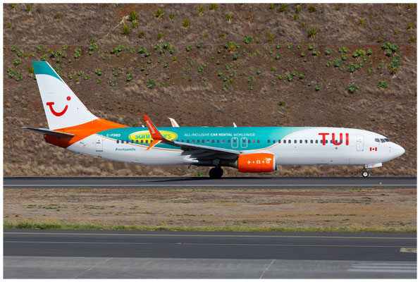 TUI Airlines Netherlands (Sunwing) / Boeing 737-800WL / C-FDBD / 17.08.2019 / © Berni Müller