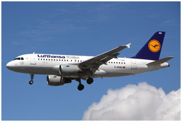 Lufthansa Italia / Airbus A319-100 / D-AKNG / 01.05.2009 / © Berni Müller